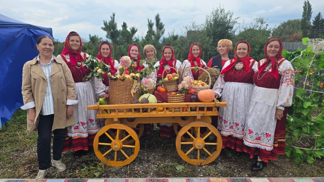 В Уфимском районе отпраздновали Яблочный Спас и годовщину Музея русской песни