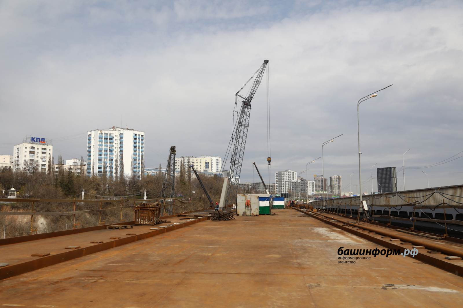 Стало известно, как будет работать обновлённый мост в Уфе