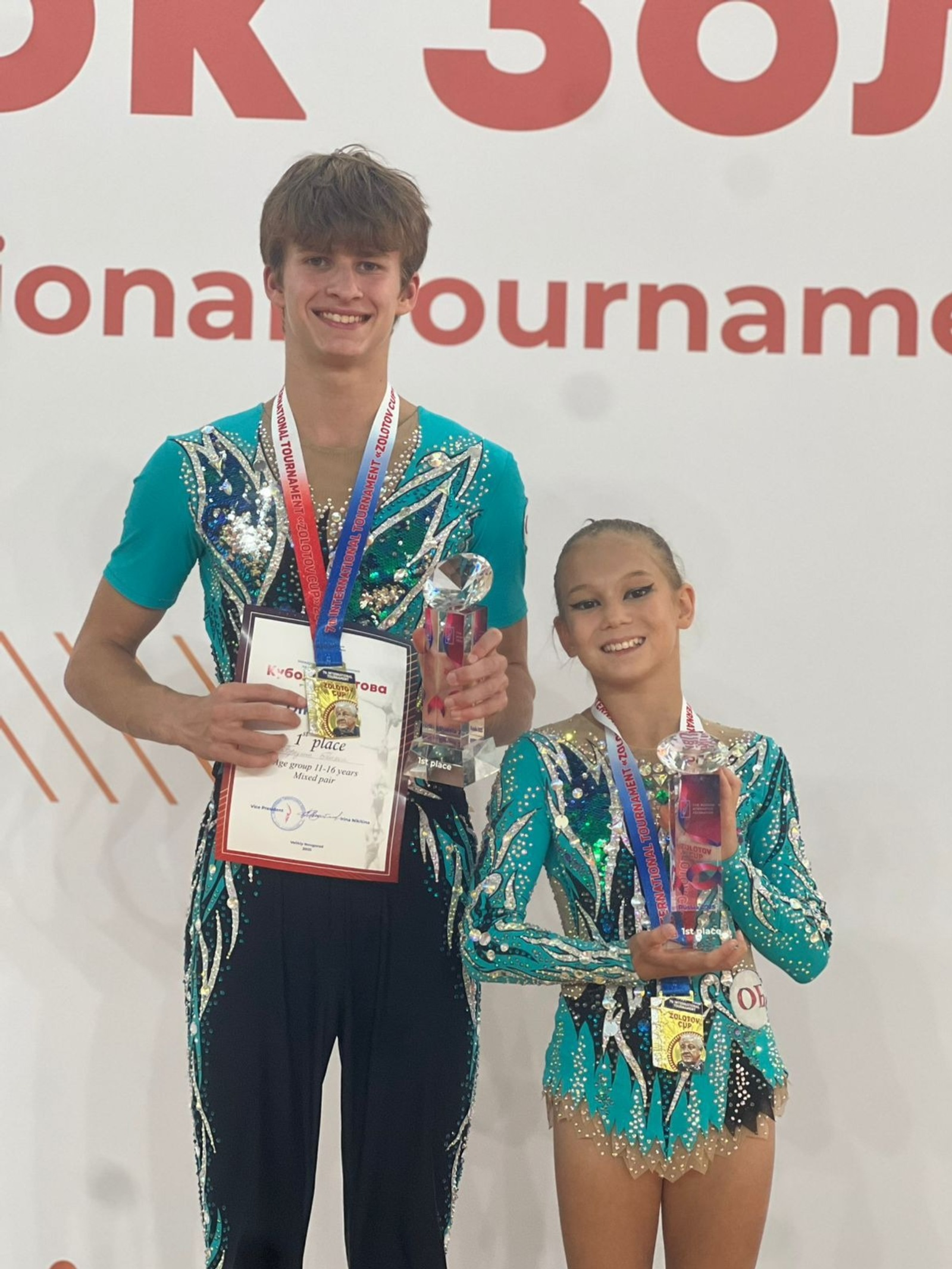 Акробаты из Башкирии завоевали золото на международном «Кубке Золотова»