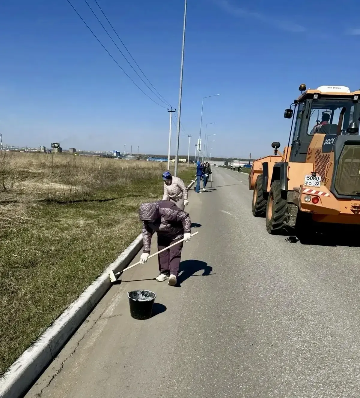 В Уфимском районе продолжаются экологические акции по улучшению окружающей среды