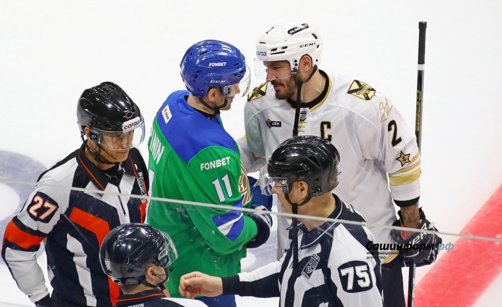 «Салават Юлаев» продолжает победную серию, разгромив «Адмирал» со счетом 5:0