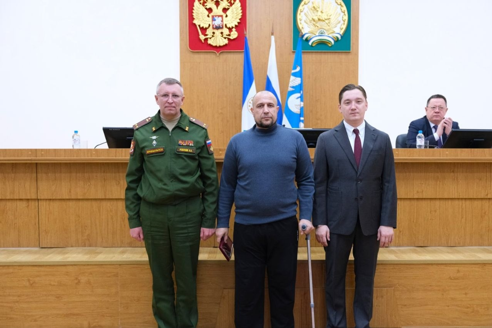 Путин наградил участника СВО из Башкирии орденом Мужества