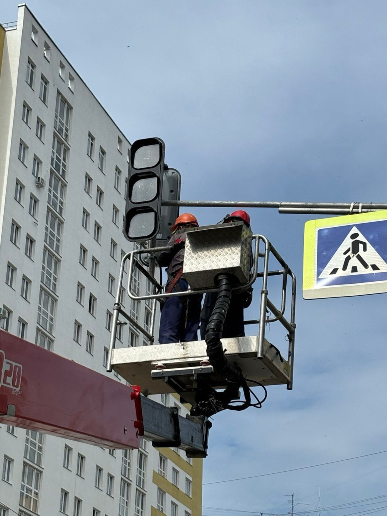 В Уфе обновляют светофоры