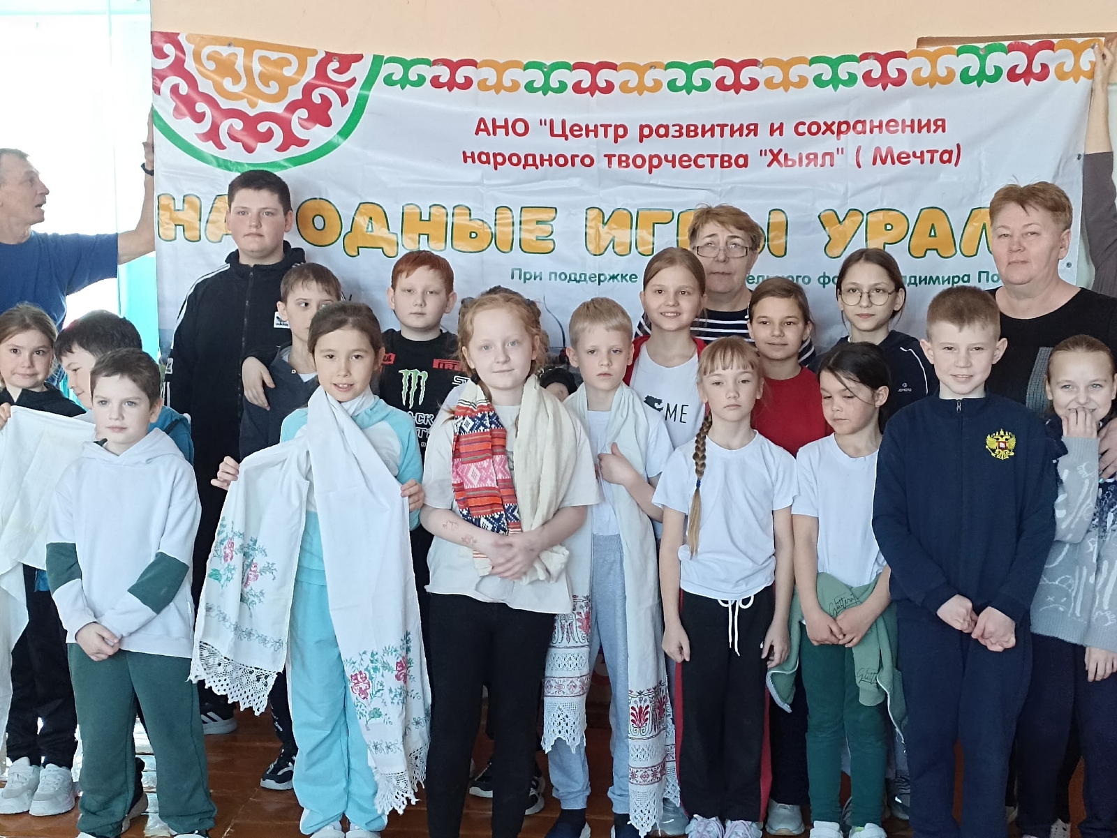 В Камышлах прошёл мастер-класс по народным играм