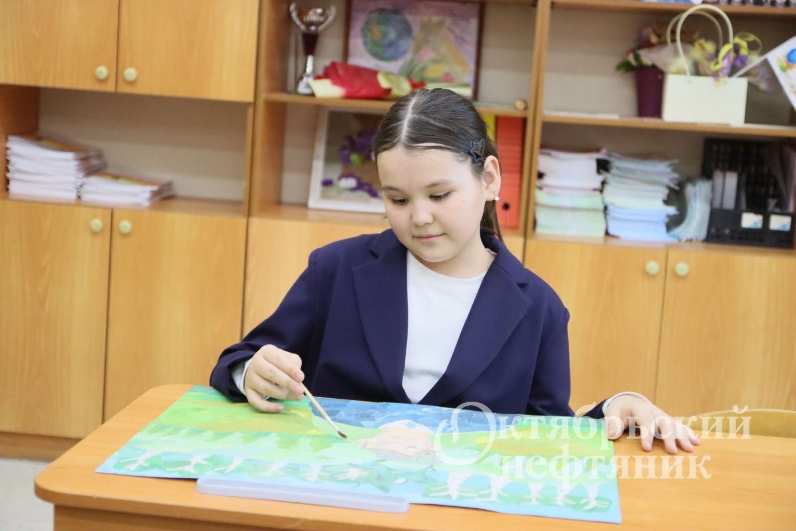 Школьница из Октябрьского получила персональное приглашение от Главы Башкирии