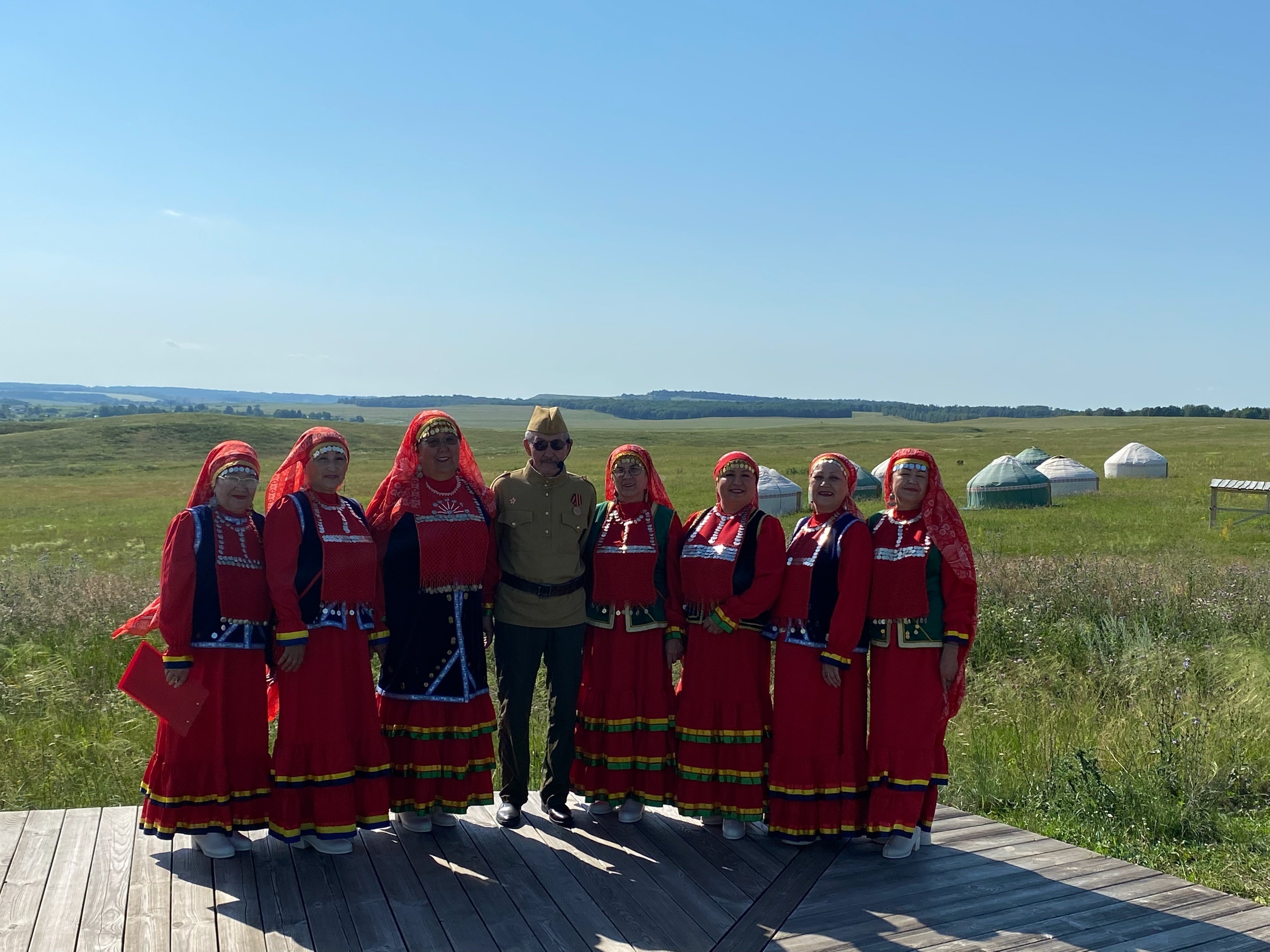 Коллективы Уфимского района выступили в музее «Тура-хан»