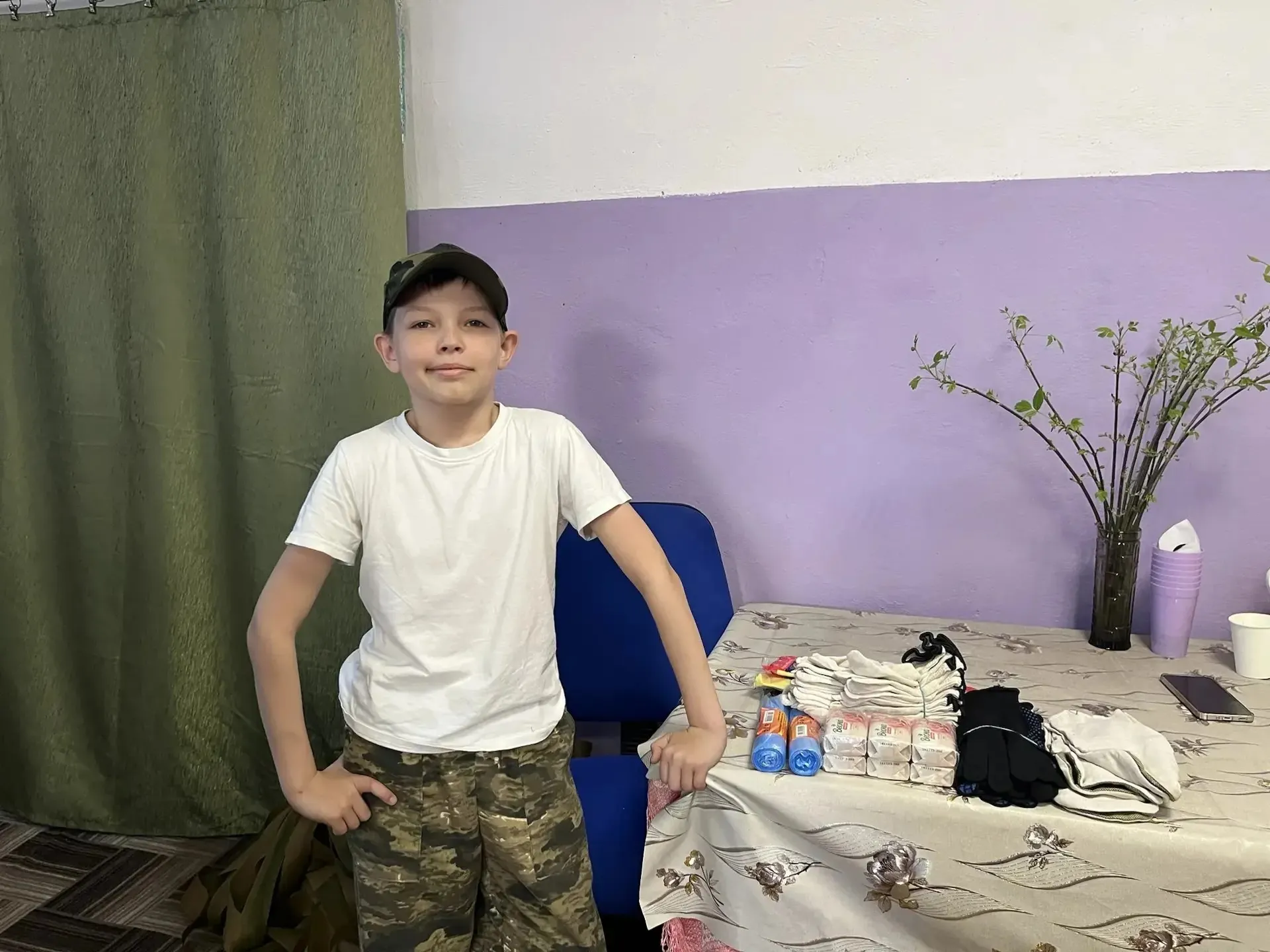 Школьники из Подымалово посетили волонтёрский штаб помощи СВО «Мы ряДом»
