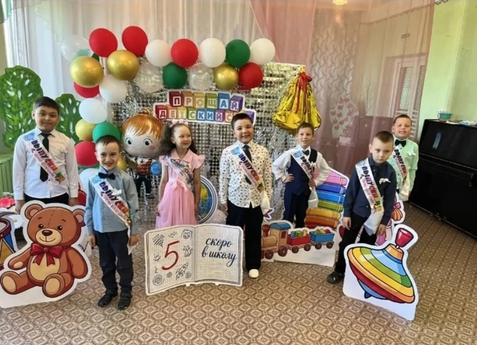 В детском саду «Колосок» села Кармасан прошёл выпускной