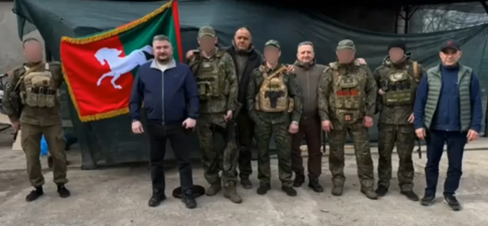 Делегация Уфимского района доставила бойцам гуманитарный конвой в зону СВО