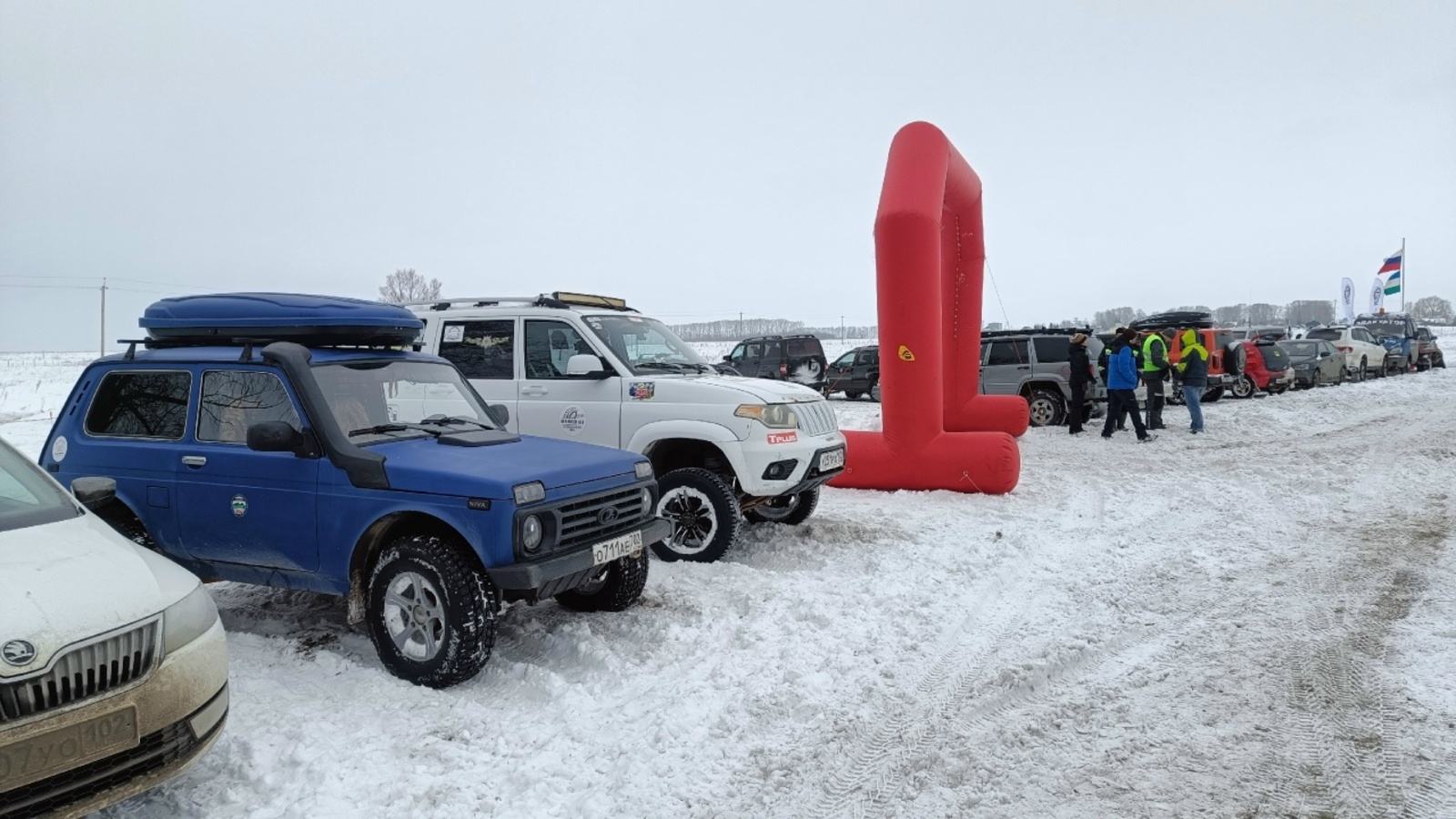 В Уфимском районе состоялись соревнования по спортивному автотуризму