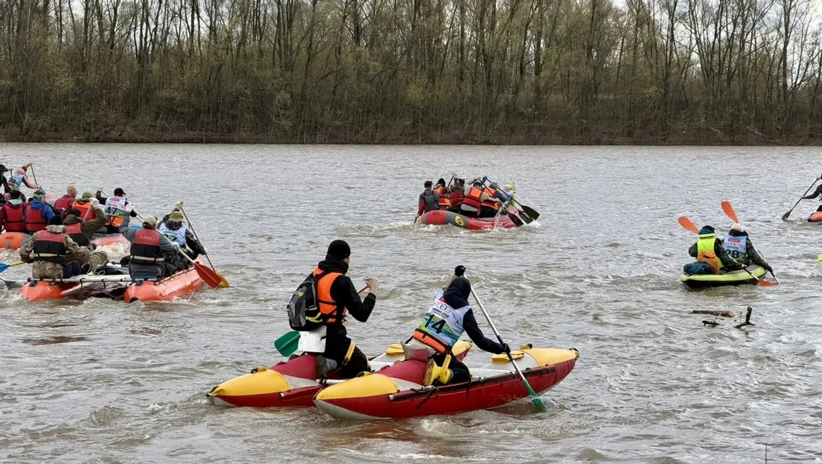 В Уфе открыли сезон водного туризма «Весенним ралли»