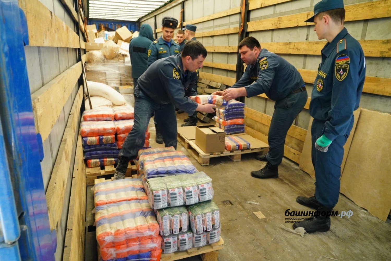 Из Башкирии в ДНР прибыла третья гуманитарная колонна