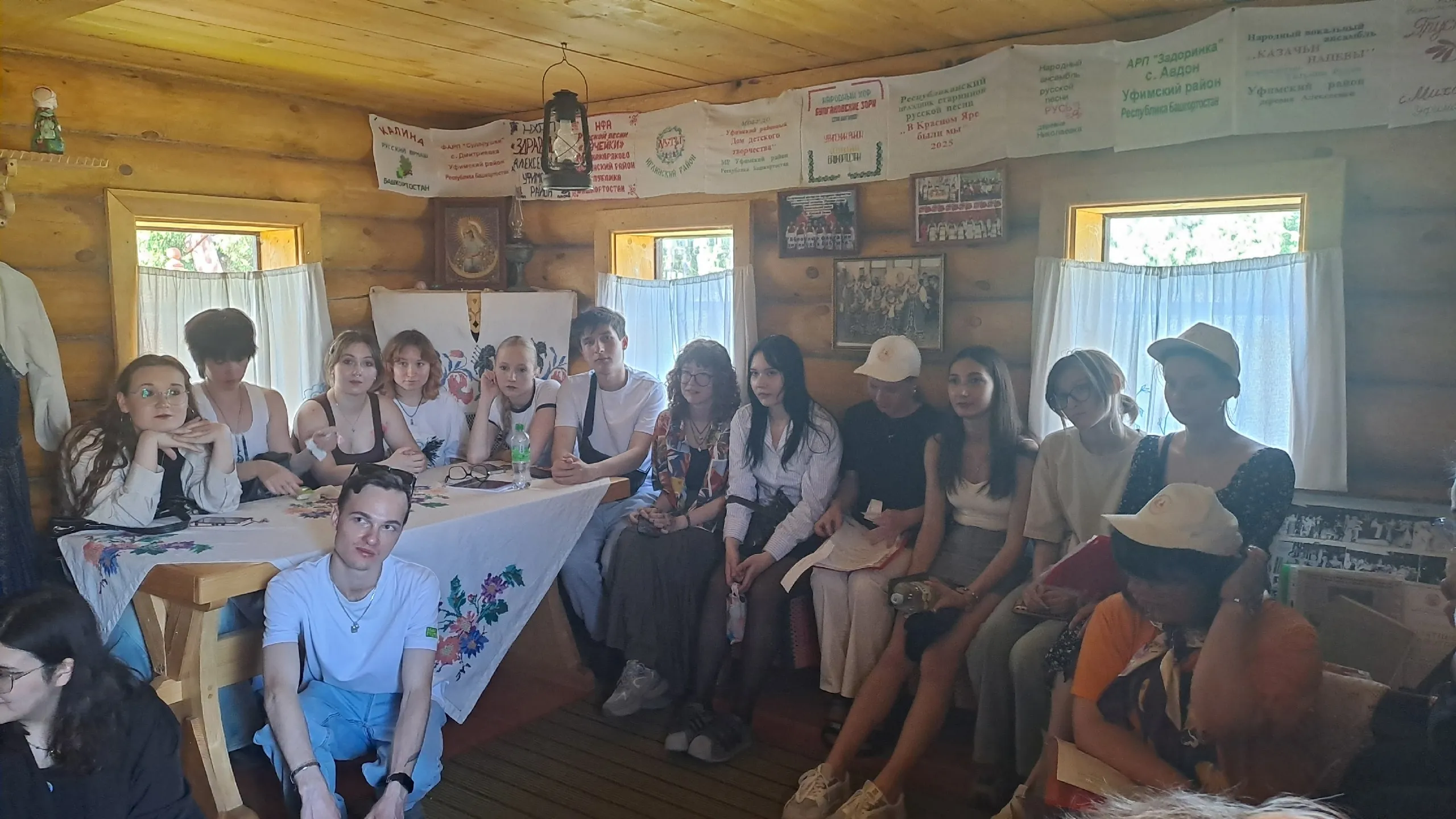 В Уфимском районе студенты-филологи погрузились в мир русской культуры