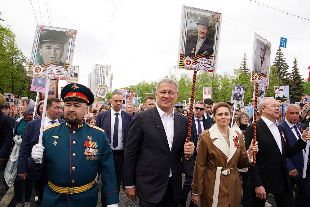 «Бессмертный полк» прошелся по Уфе