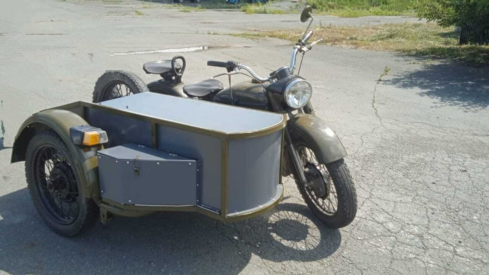 Жители Башкирии собрали и отправили кастомный мотоцикл для бойцов СВО