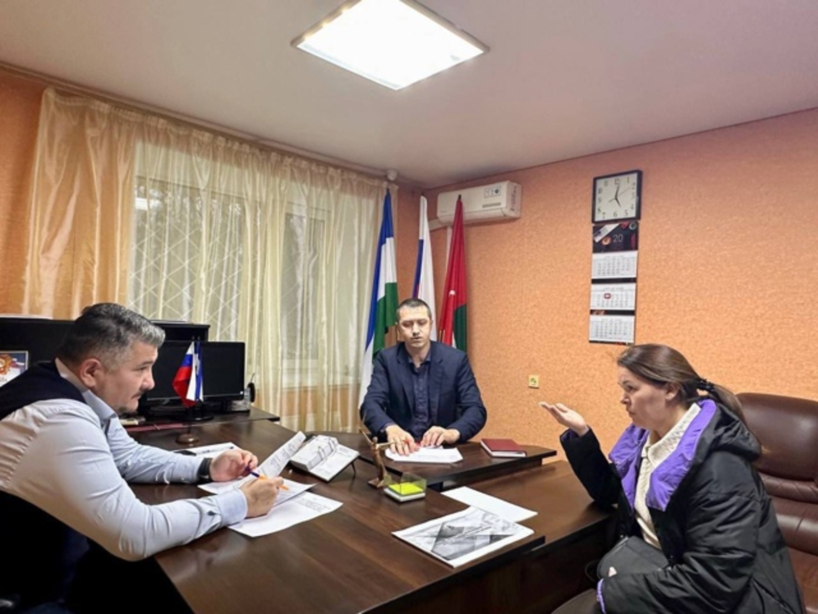 Глава администрации Уфимского района провёл личный приём в Авдонском сельсовете