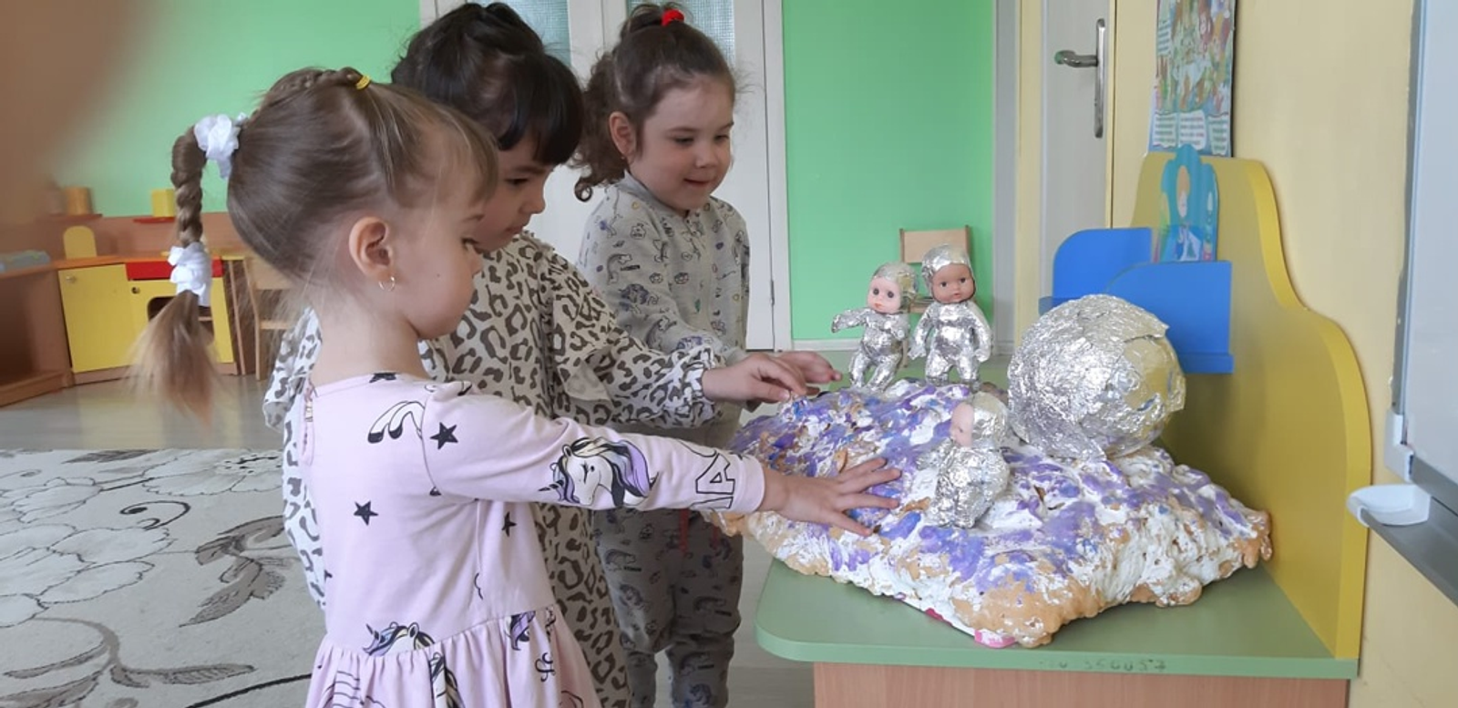 В детском саду Уфимского района прошла неделя космических приключений