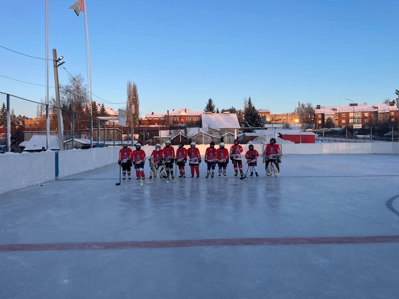 В Уфимском районе стартовал сезон детского хоккея
