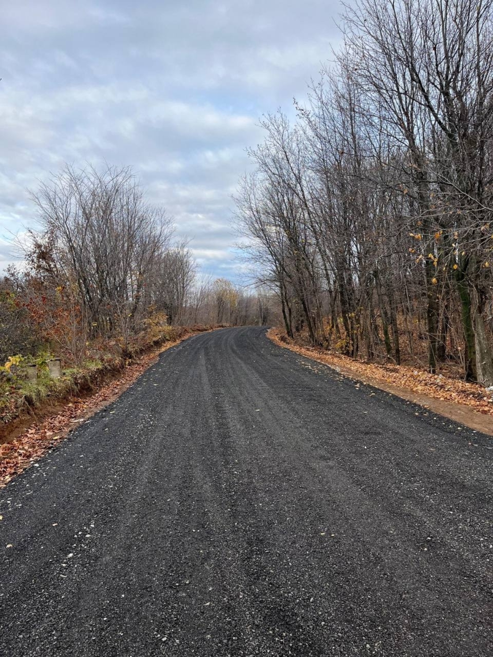 В Уфимском районе обновили дорогу к садоводческим товариществам