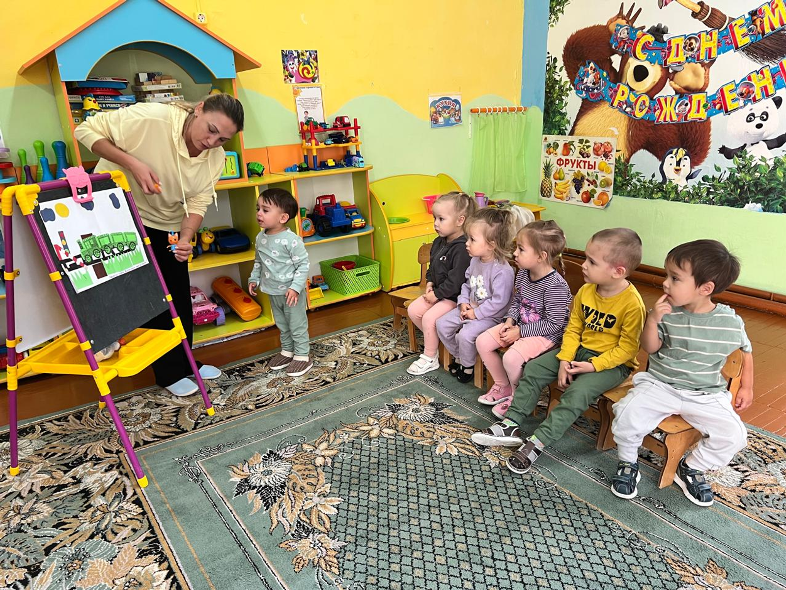 Воспитанники детского сада Уфимского района изучили правила безопасности на ж/д