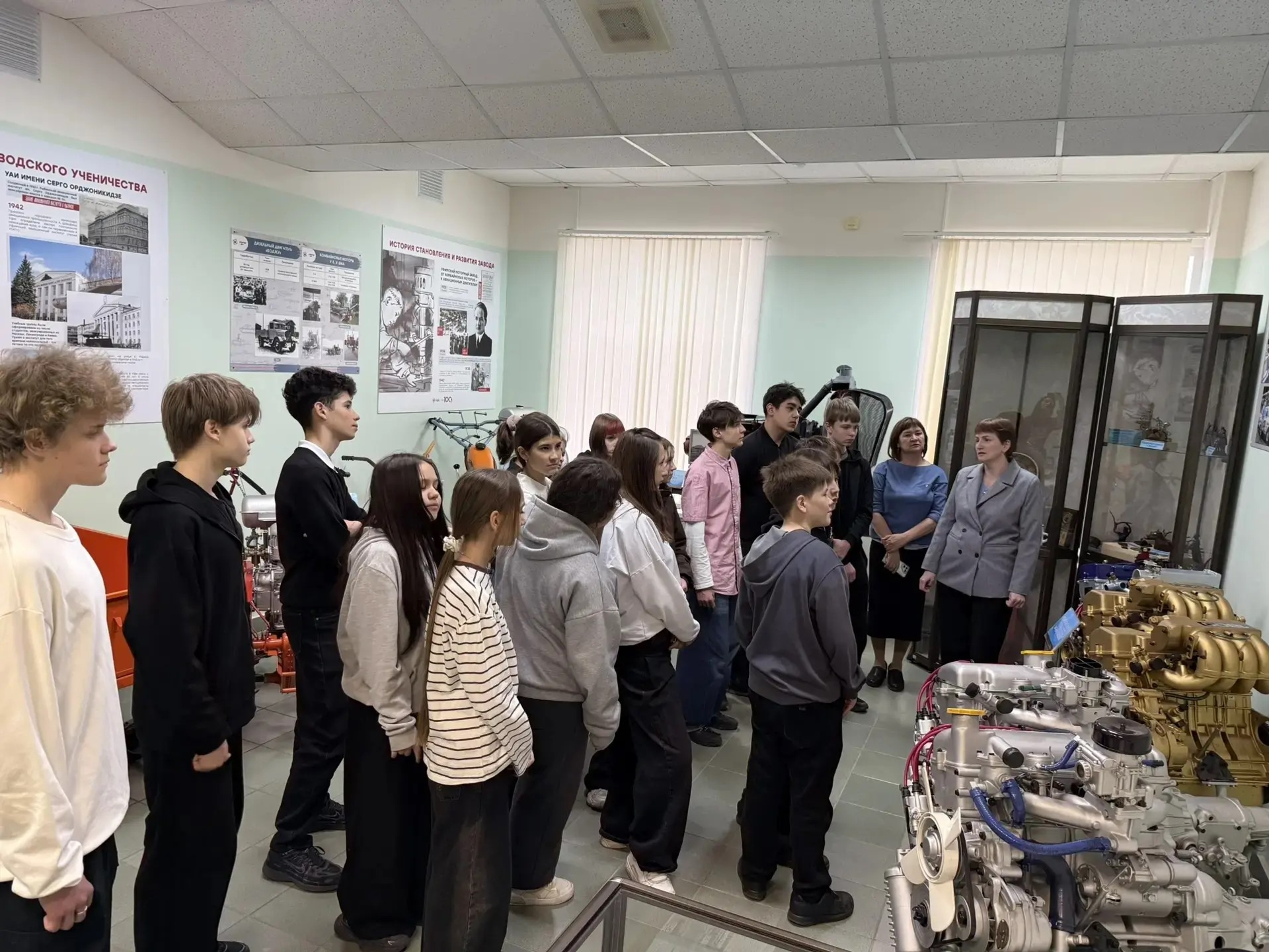 Учащиеся Авдона посетили ОДК-УМПО в рамках акции «Неделя без турникетов»