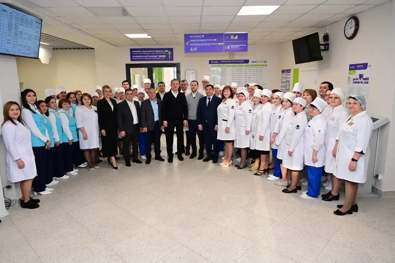 В Янауле открылась современная детская поликлиника