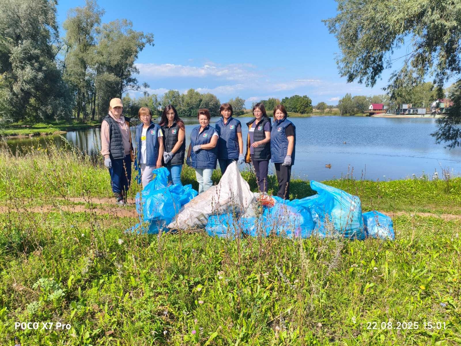 Жители Уфимского района присоединились к акции «Вода России»