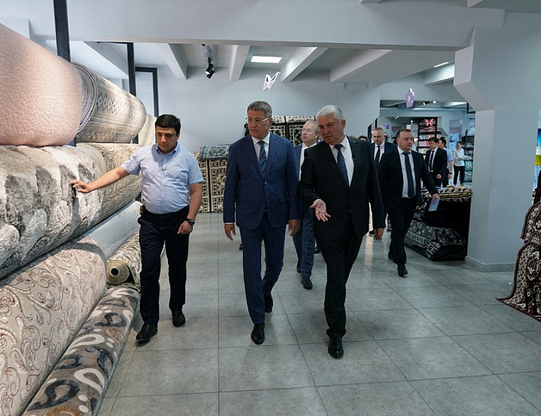 Радий Хабиров пригласил узбекскую компанию открыть в Башкирии производство ковров