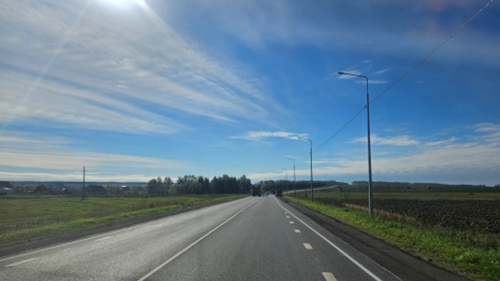 В Башкирии отремонтировали участок дороги Бирск - Тастуба - Сатка