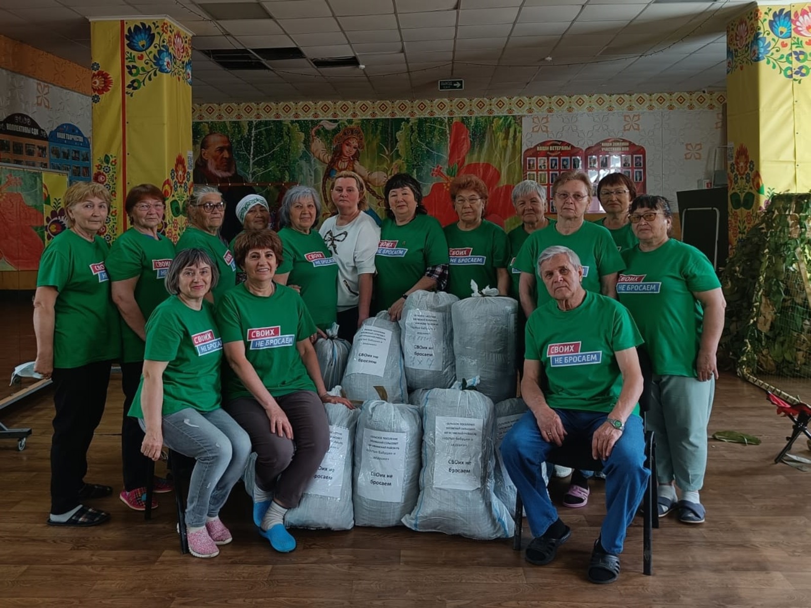 Волонтеры Уфимского района неустанно плетут сети