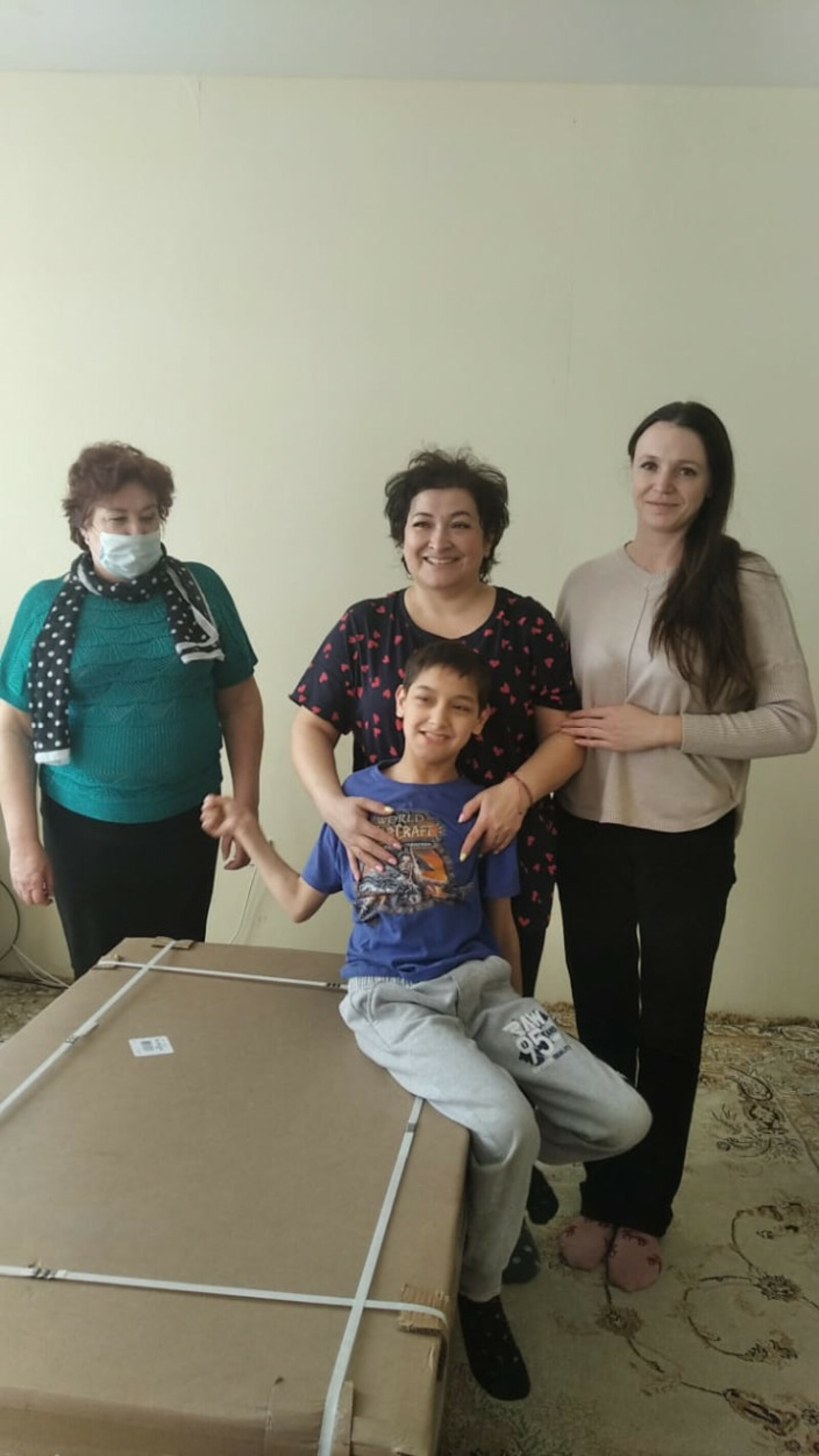 В Уфимском районе в рамках проекта «Атайсал» ребенку с ДЦП подарили спецвелосипед