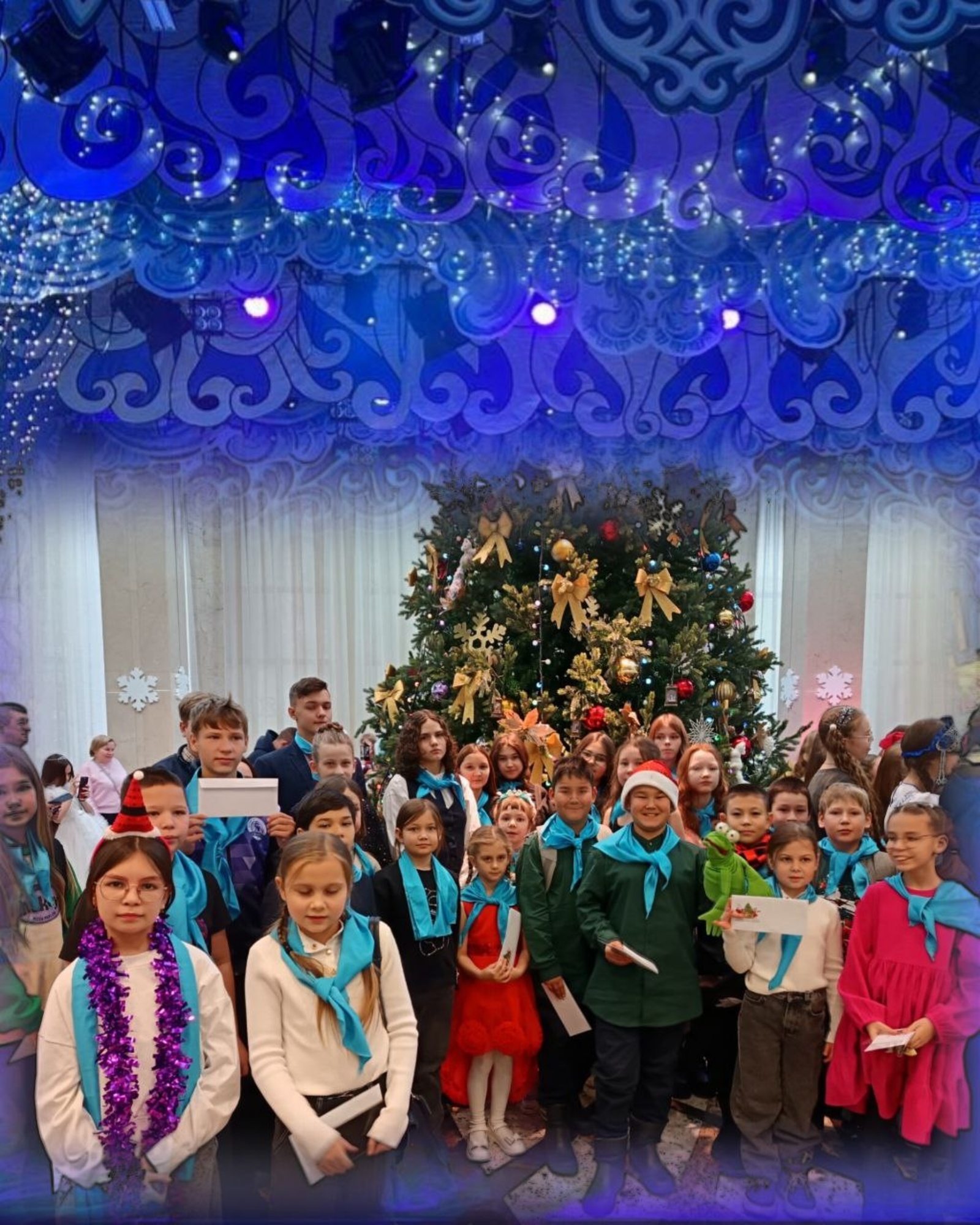Школьники Уфимского района стали участниками Республиканской новогодней ёлки