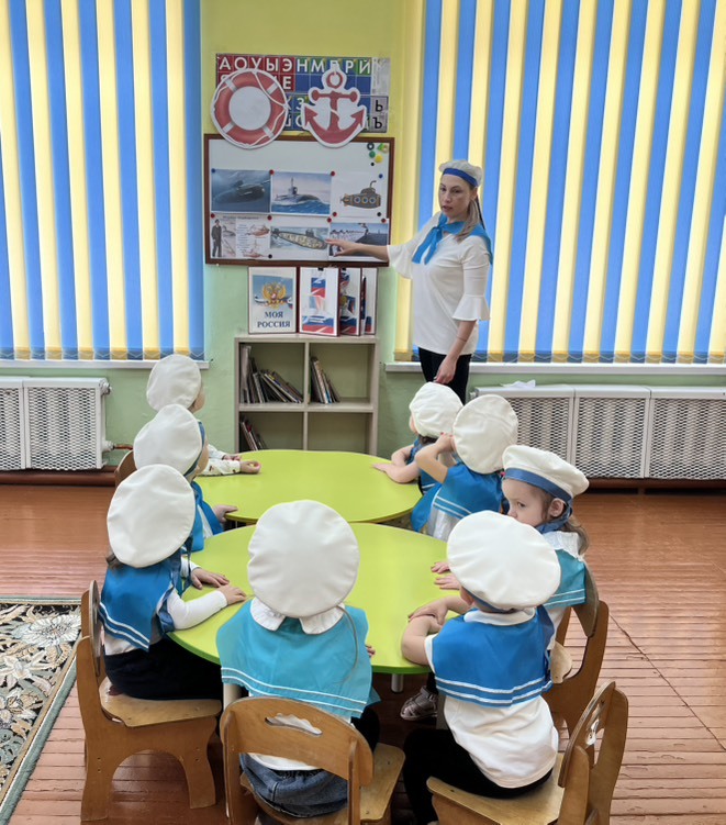 В детском саду Уфимского района отметили День моряка-подводника