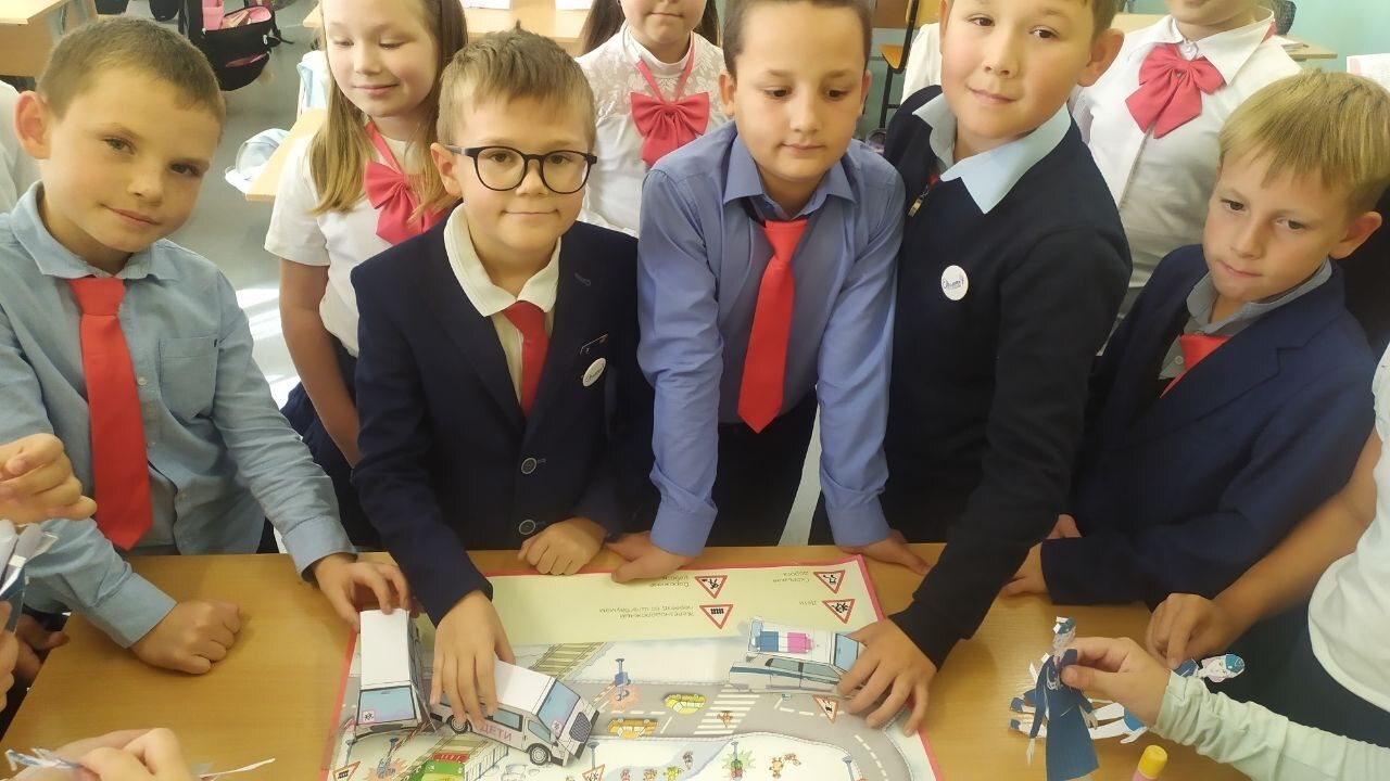 В школе села Авдон завершилась акция «Внимание, дети!»