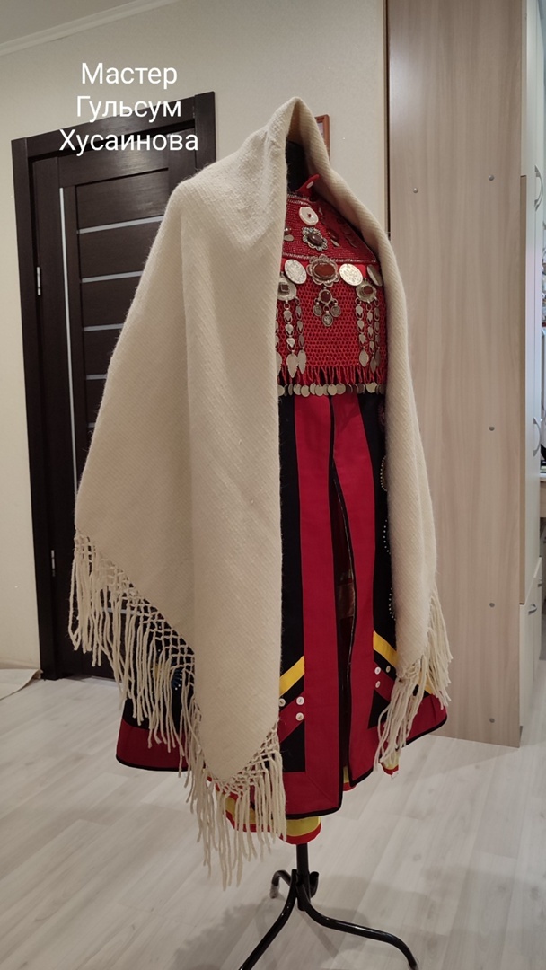 Мастерица из д. Дорогино создаёт коллекцию башкирского костюма