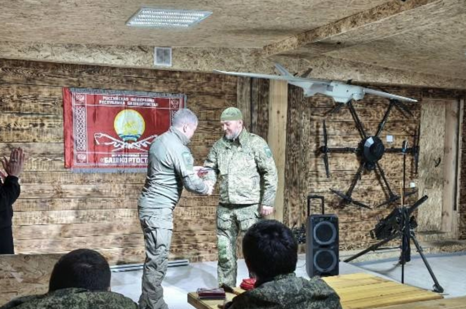 Офицер СВО из Башкирии Марсель Фархутдинов получил орден ЛНР