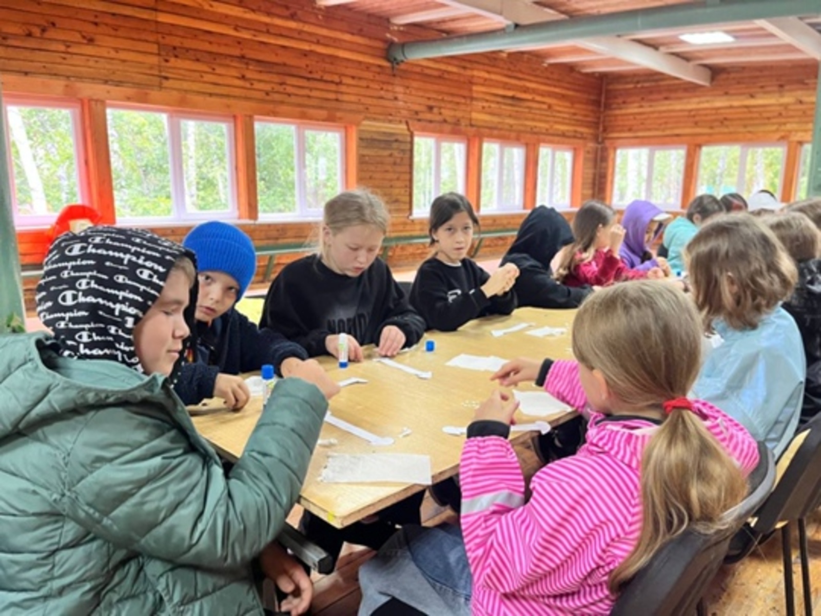 В лагере Уфимского района подростки отметили День Государственного флага