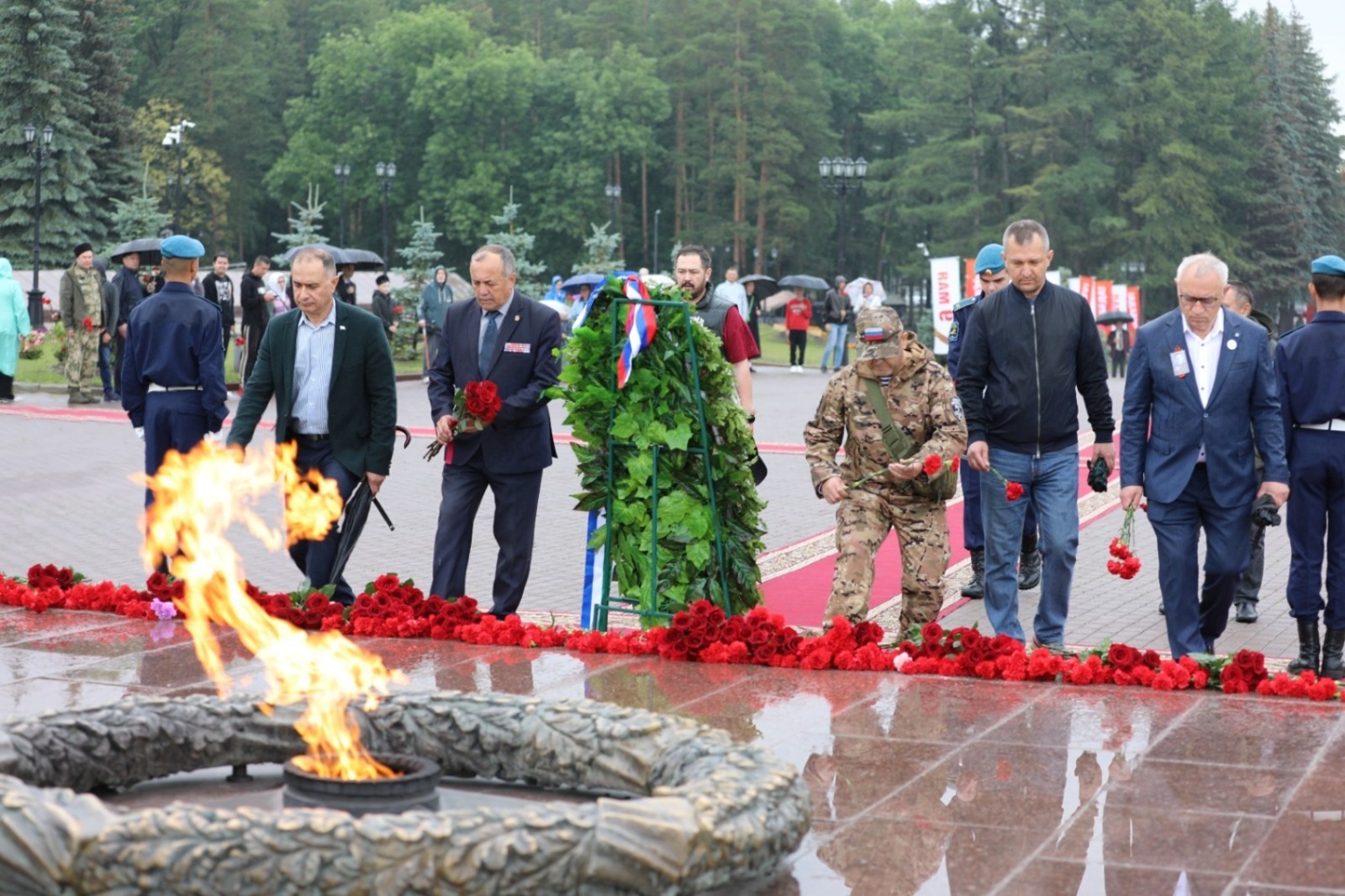 В столице Башкирии почтили память погибших в годы Великой Отечественной войны