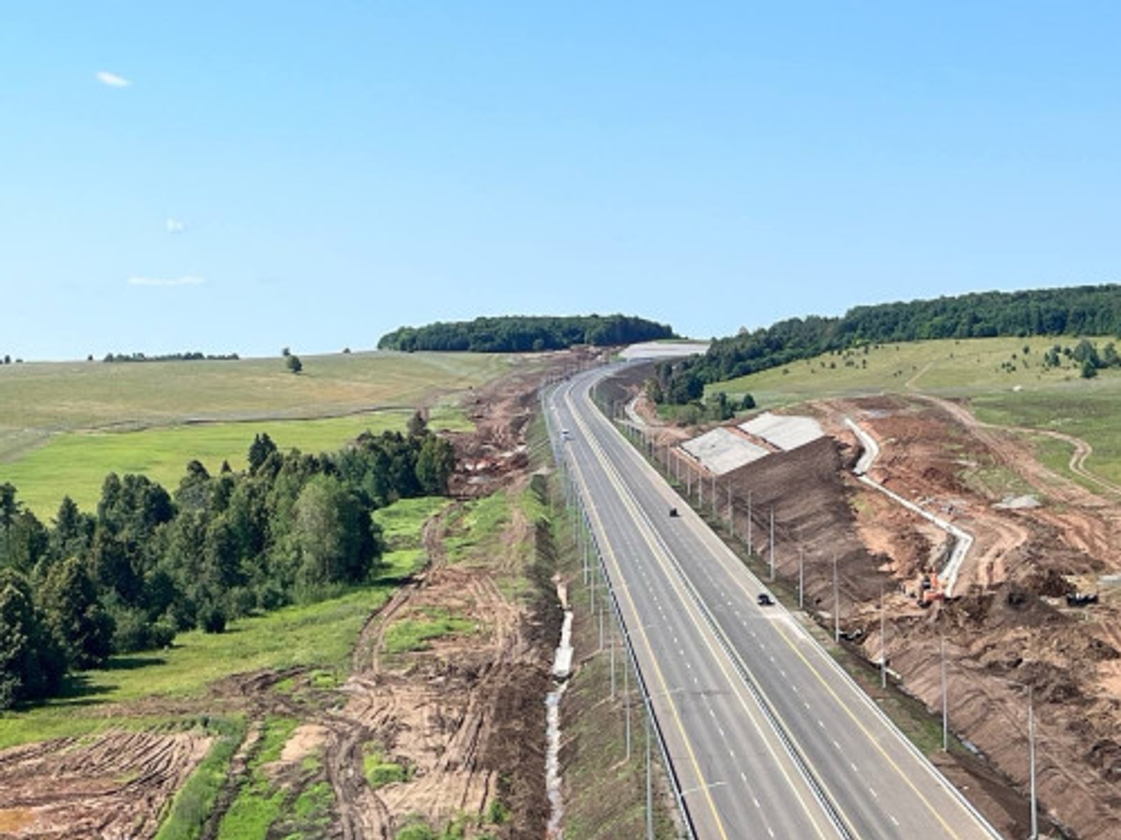 Федеральная трасса М-12 в Башкирии получила стабильное мобильное покрытие