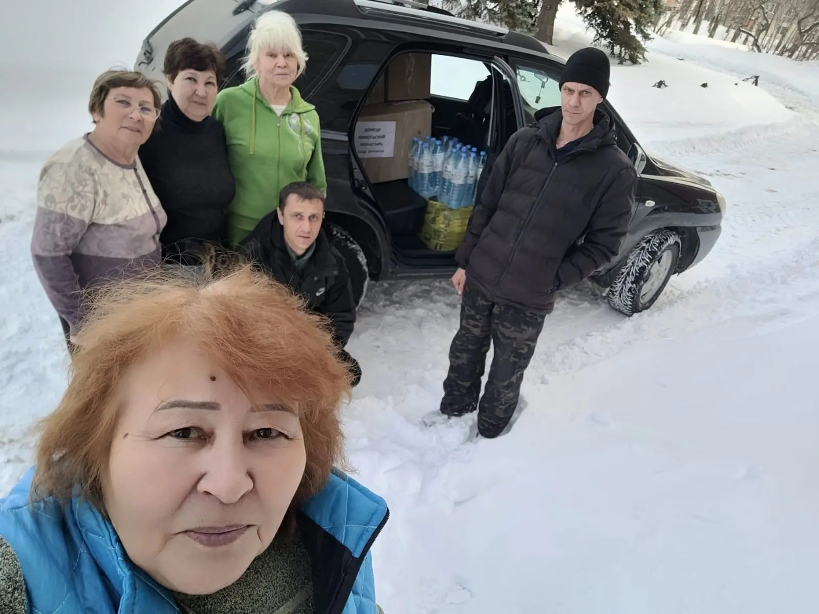 Волонтеры Уфимского района отправились на Донбасс с гуманитарной миссией