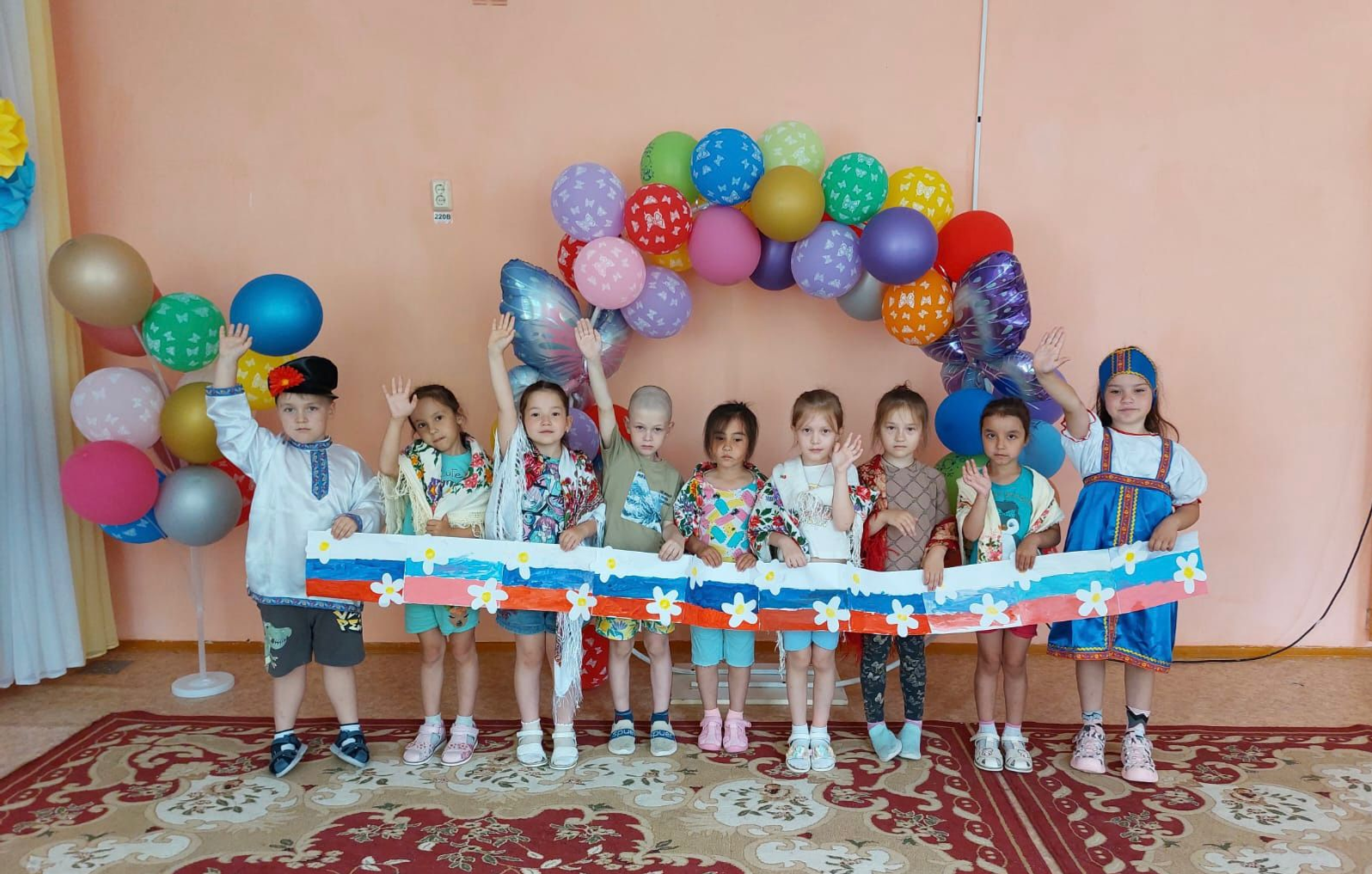 В детских садах Уфимского района отметили День России