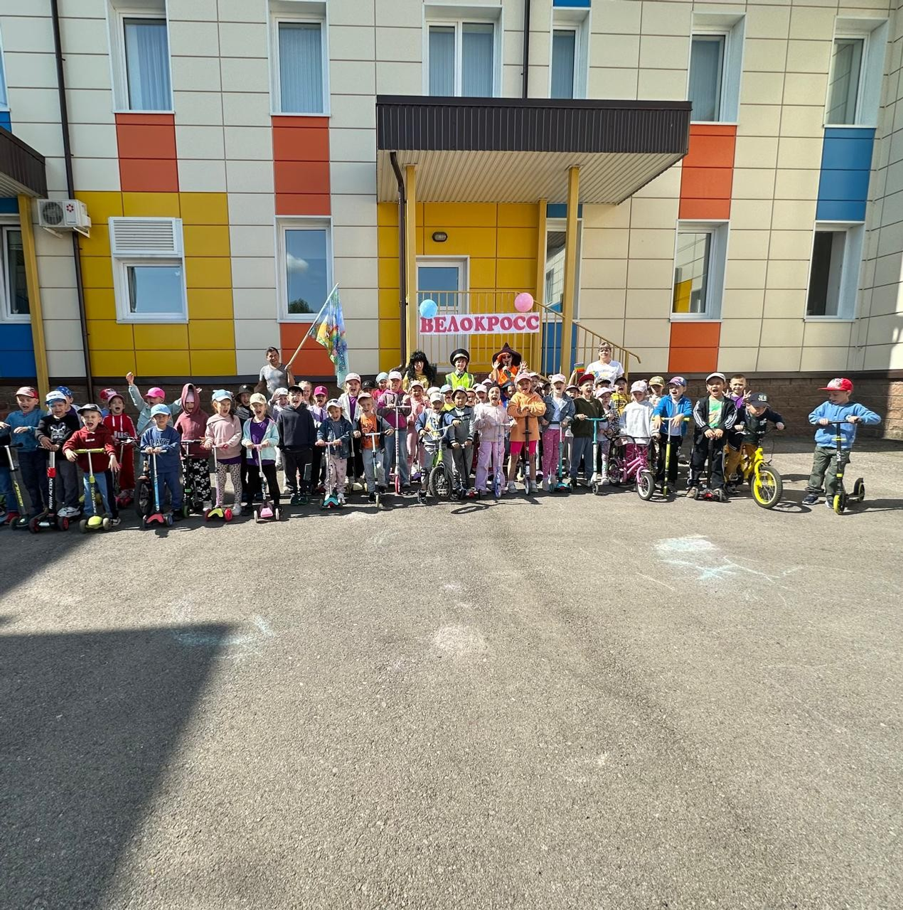 В детском саду Уфимского района прошёл «Велокросс-2025»
