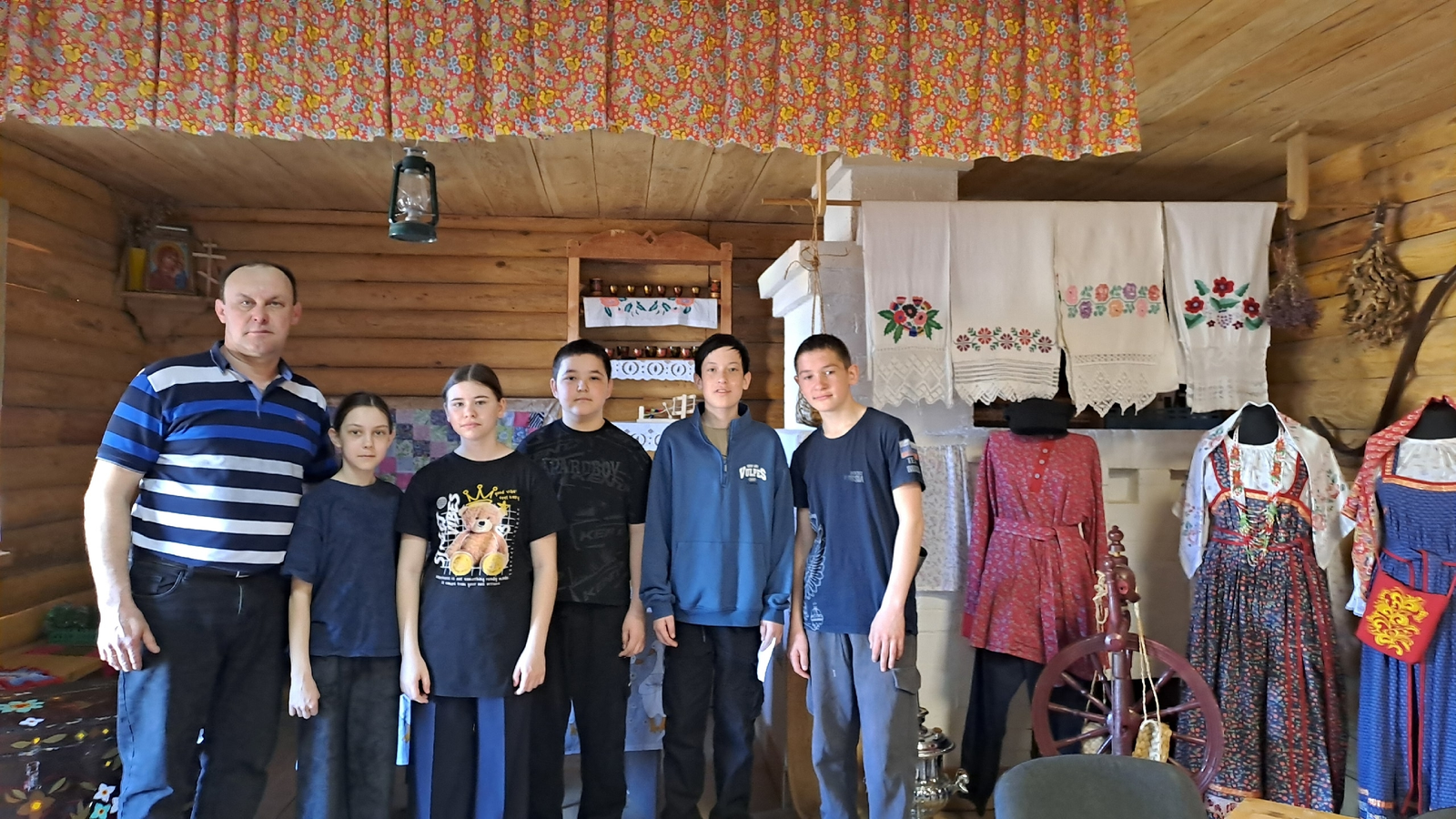 Школьники Уфимского района знакомятся с историей русских Башкортостана