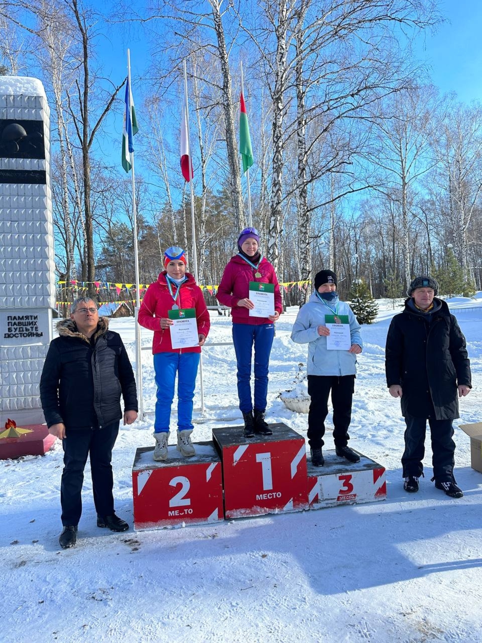 Соревнования по лыжным гонкам «Лыжня России» прошли в Уфимском районе