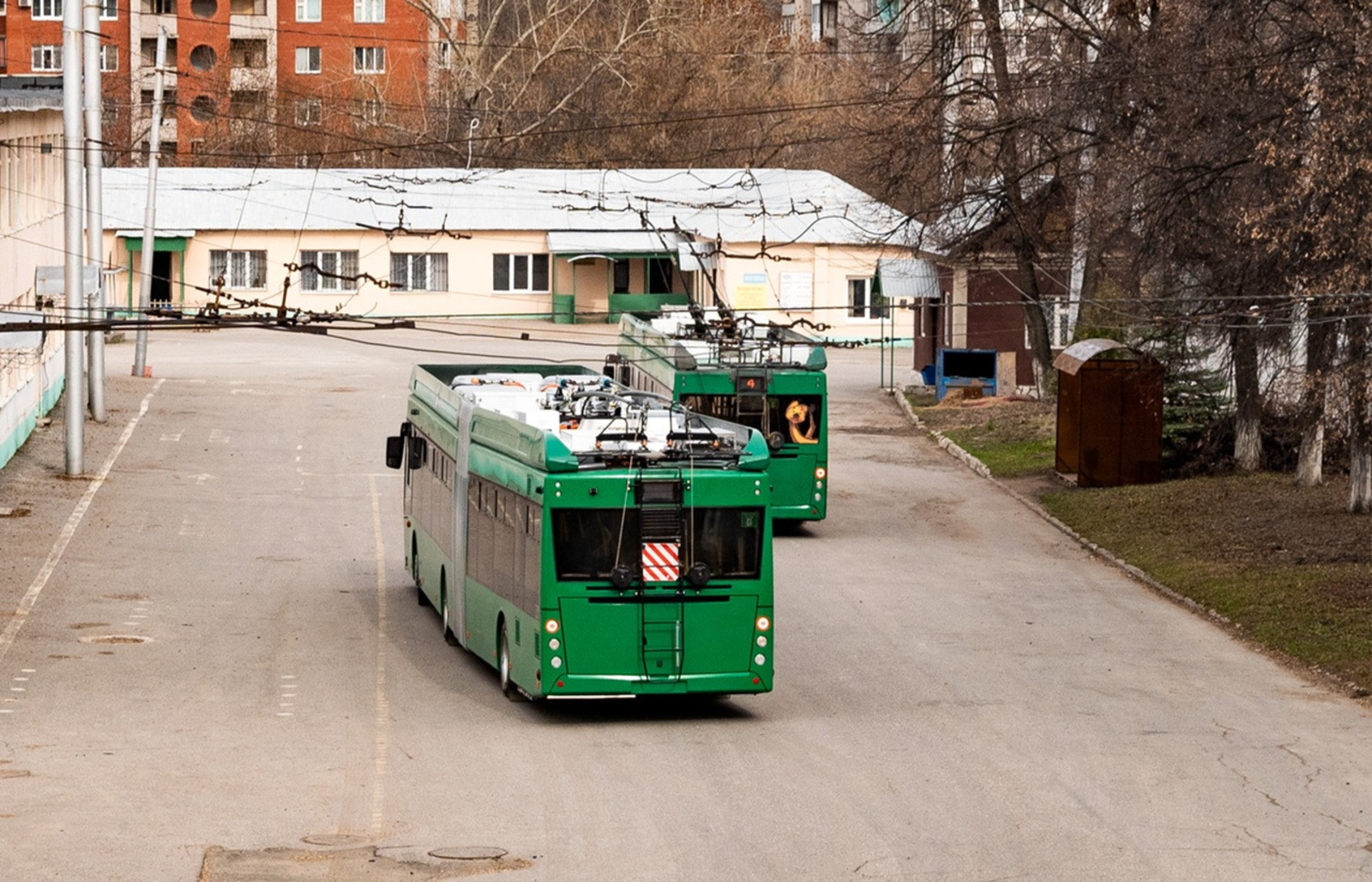 В Уфе скоро появится троллейбус-гармошка