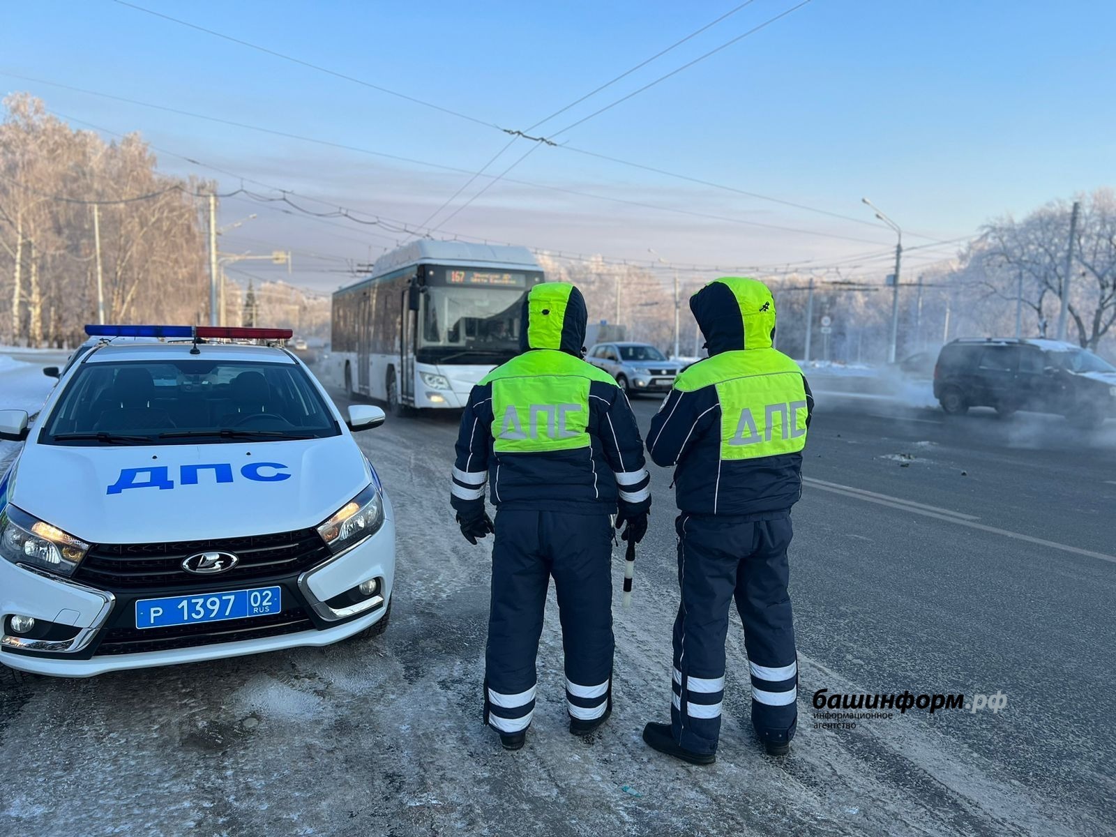 За выходные в Уфе зарегистрировано 58 дорожно-транспортных происшествий