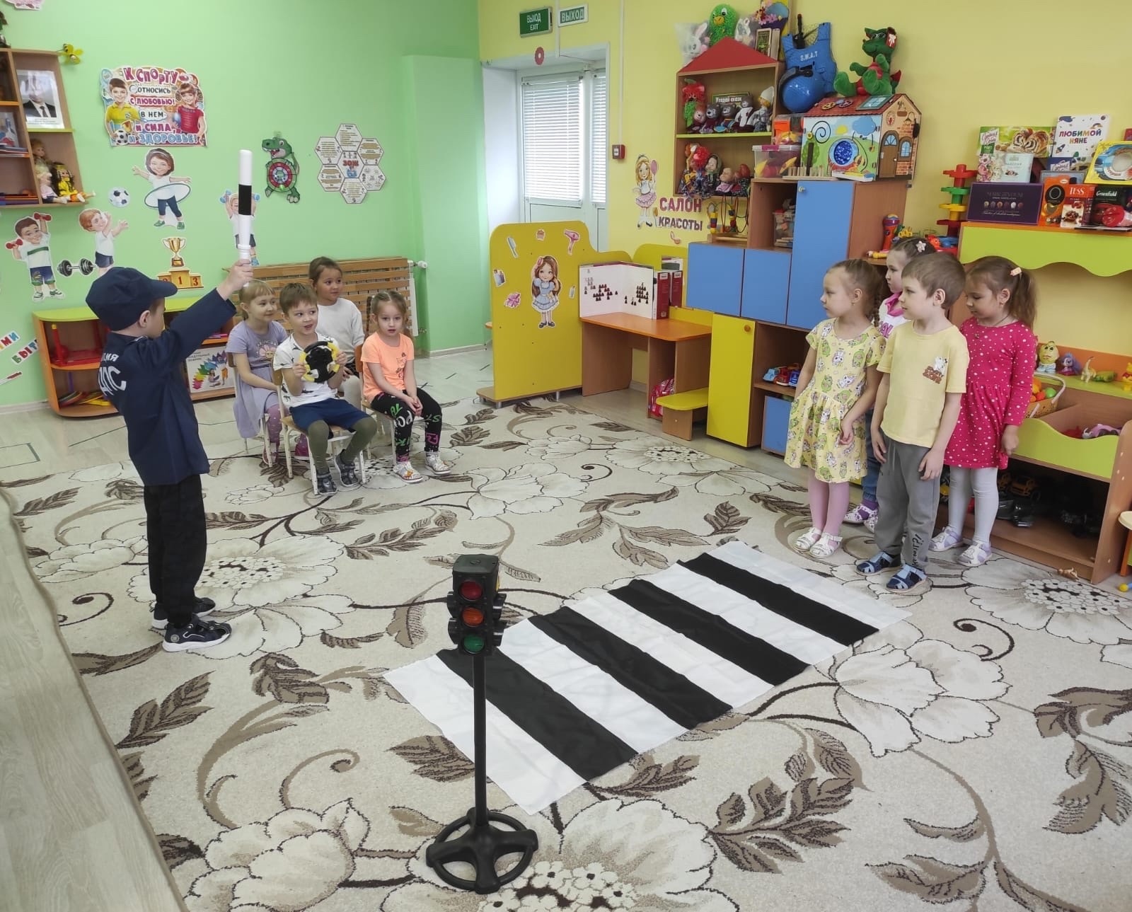 В детских садах Уфимского района состоялась акция «Внимание – дети!»