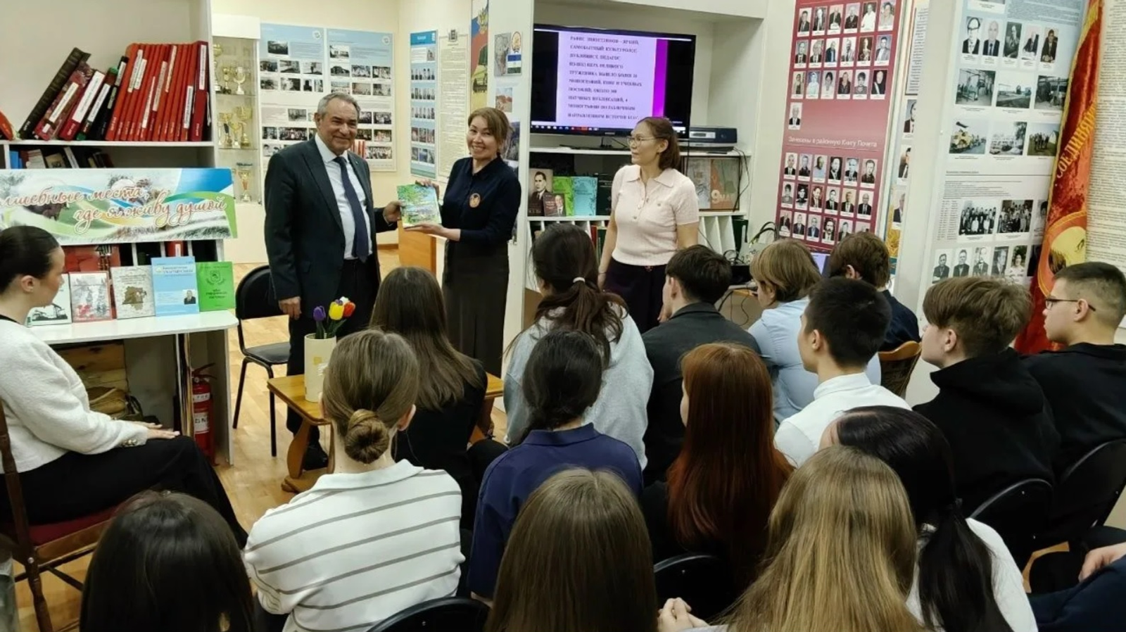 В музее Уфимского района прошло мероприятие «Литературный диалог»