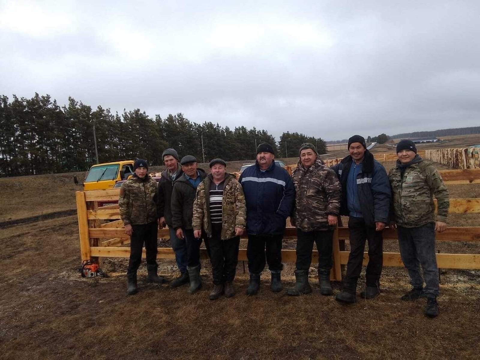 В селе Темясово Башкирии появилась аллея участников СВО