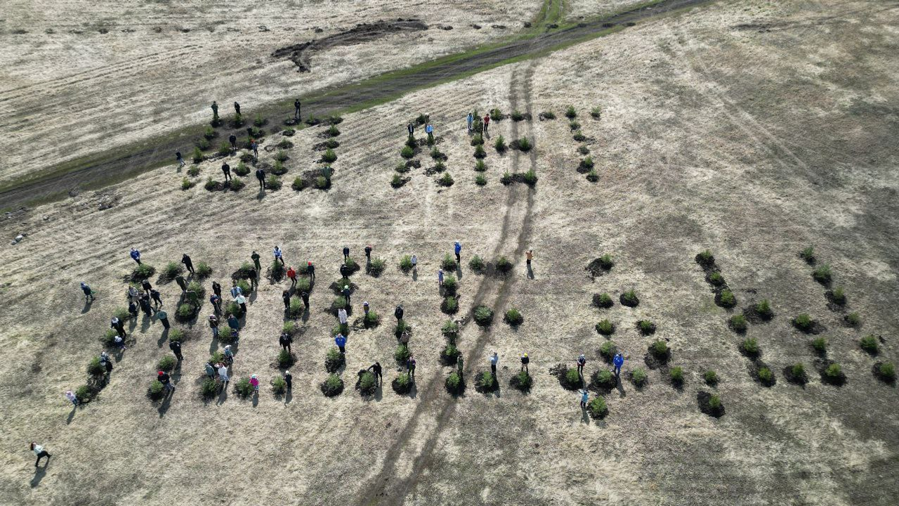 В д. Подымалово Уфимского района прошла патриотическая акция